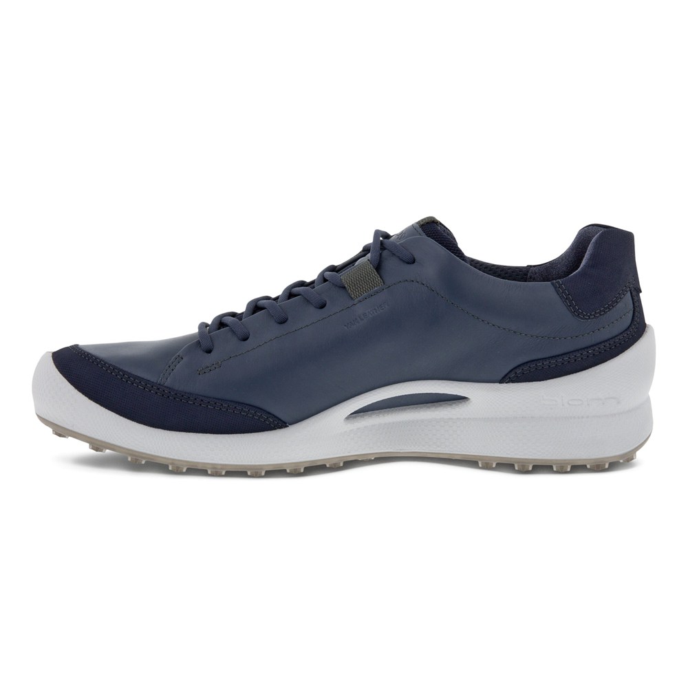 ECCO Mens Golf Shoes Navy - Biom Hybrid Laced - CXF-107832